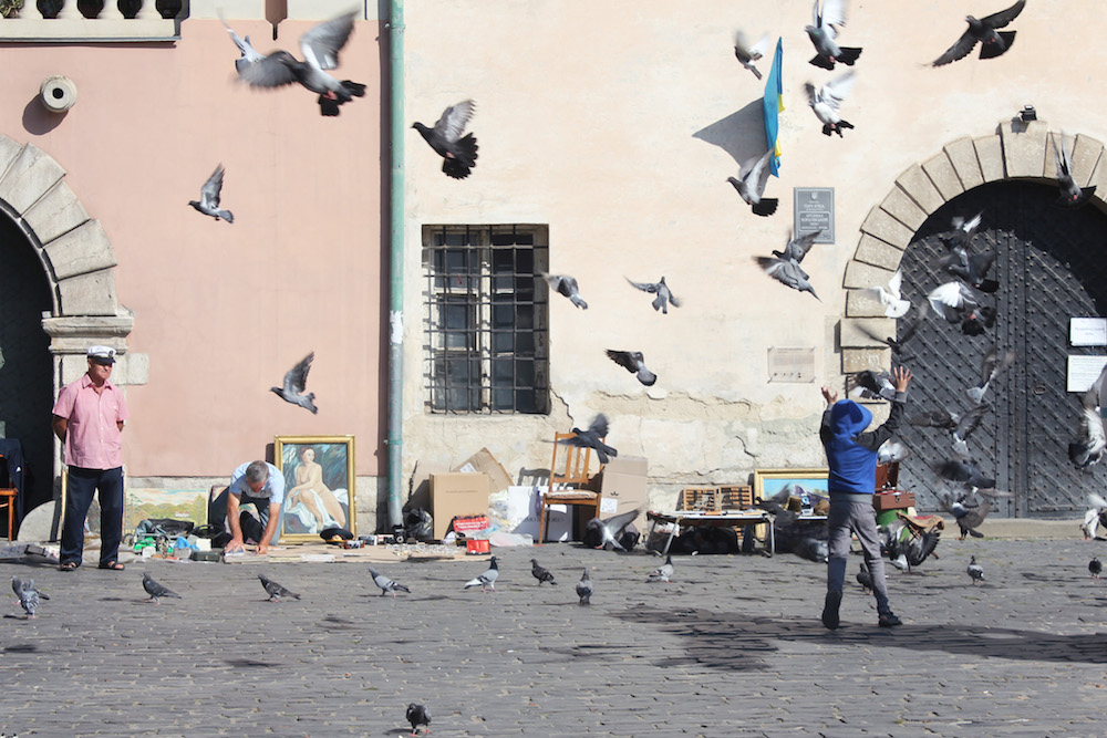 Lviv’s open-air book market