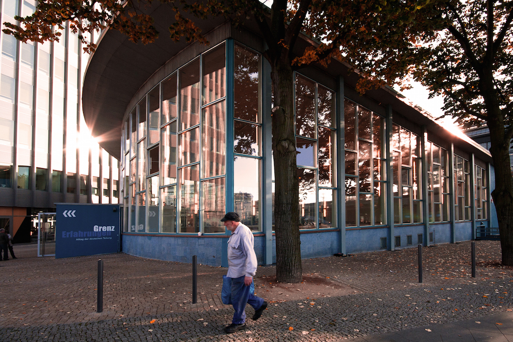 The Tränenpalast, or Palace of Tears, at Friedrichstraße railway station. Image: cristianocorsini under a CC licence