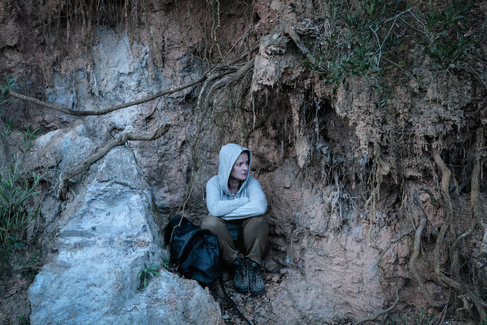 Jowita Budnik as Anna in <em>The Birds Are Singing in Kigali</em>