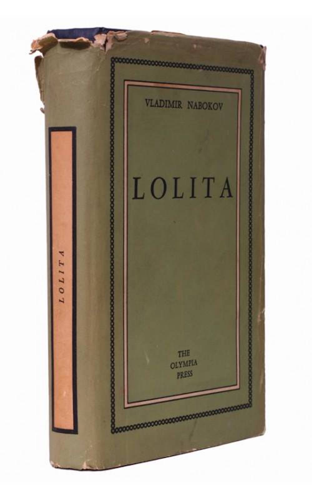 First edition of <em>Lolita</em> published by Olympia Press in 1955. Image: Vladimir Nabokov / Facebook 