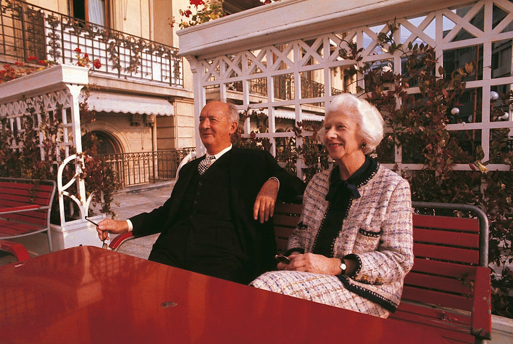 Vladimir and Vera Nabokov in Montreux, 1969. Image: Giuseppe Pino under a CC licence.