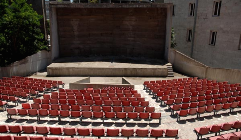 The Open Air Hall is now derelict but was recently saved from demolition following public pressure