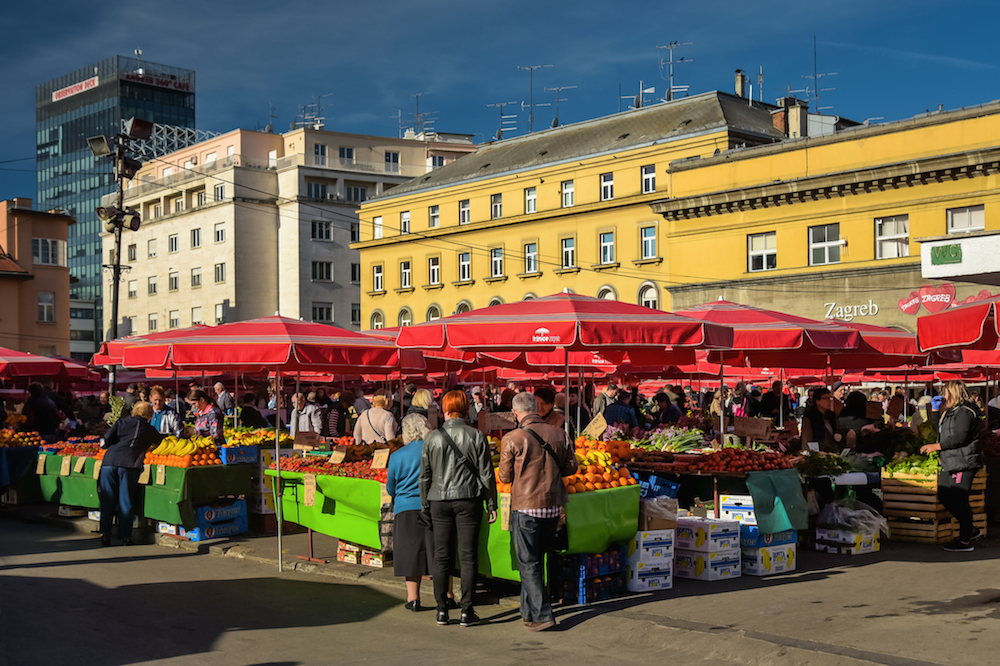 Dolac market. Image: Jorge Franganillo under a CC licence