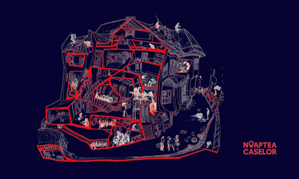 Map to the house at Carol 53 produced for the Night of the Houses. Image: Carol 53/Facebook