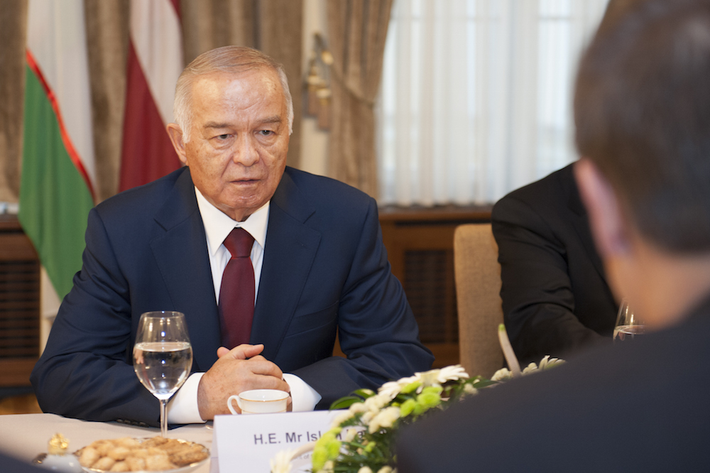 Islam Karimov. Image: Saeima under a CC licence