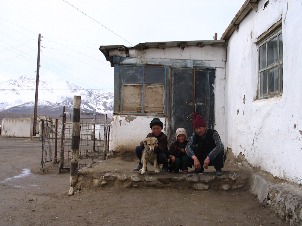 Villagers outside Murgab. Image: Paul under a CC licence