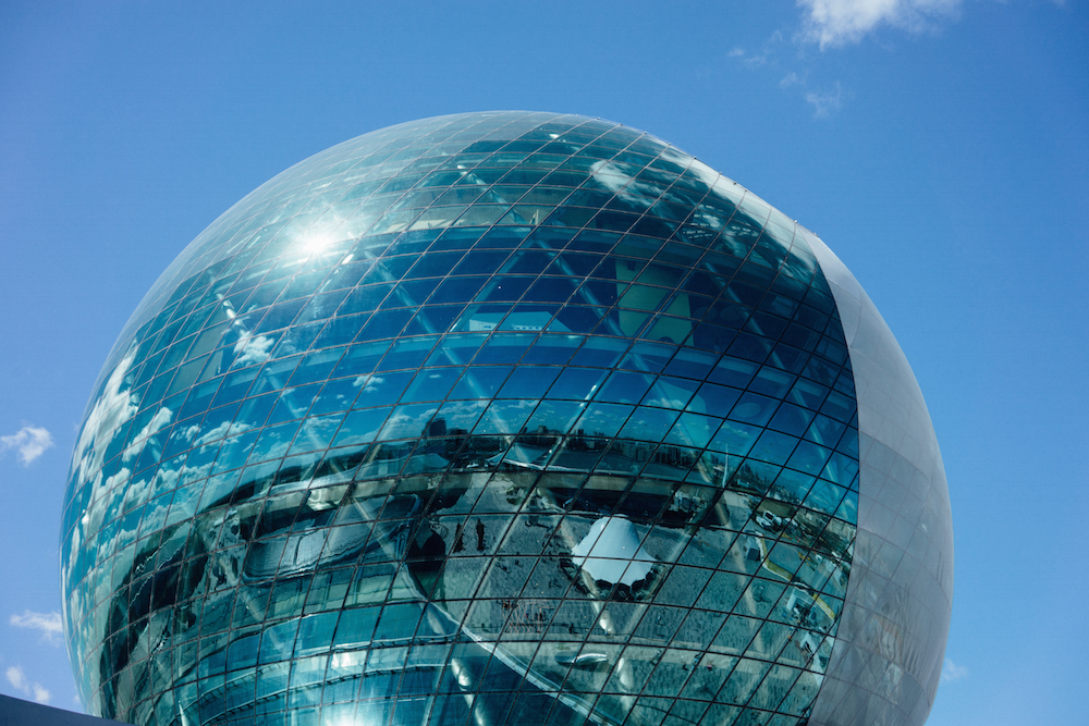 The central pavilion of the 2017 Expo in Astana. Image: Samuel Goff