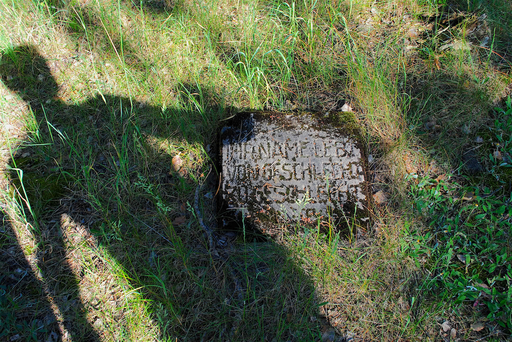 Graves near Svityaz of Austro-Hungarian soldiers killed in the First World War