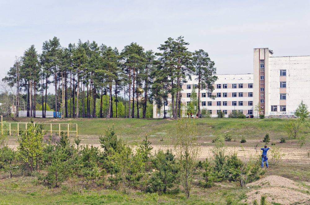 Pine forest in Slavutych. Image: Oleksandr Burlaka under a CC License