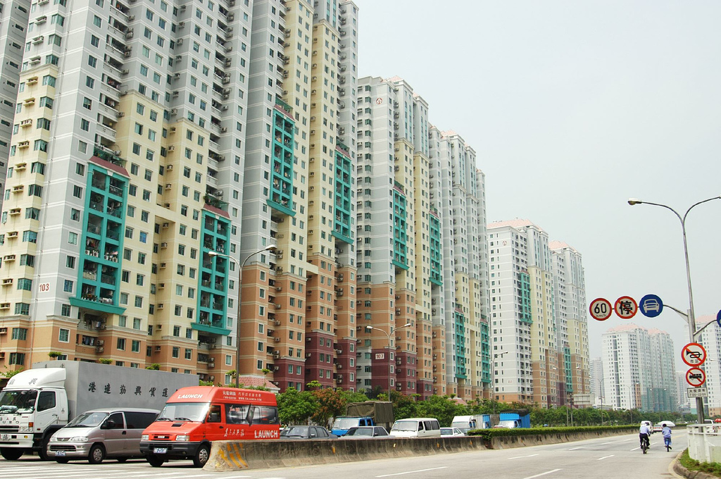 Shenzen, China (2004). Photograph: Neville Mars under a CC licence