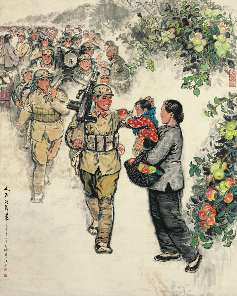 Tang Daxi, <em>The People’s Apples</em> (1973) (M.K. Lau Collection)