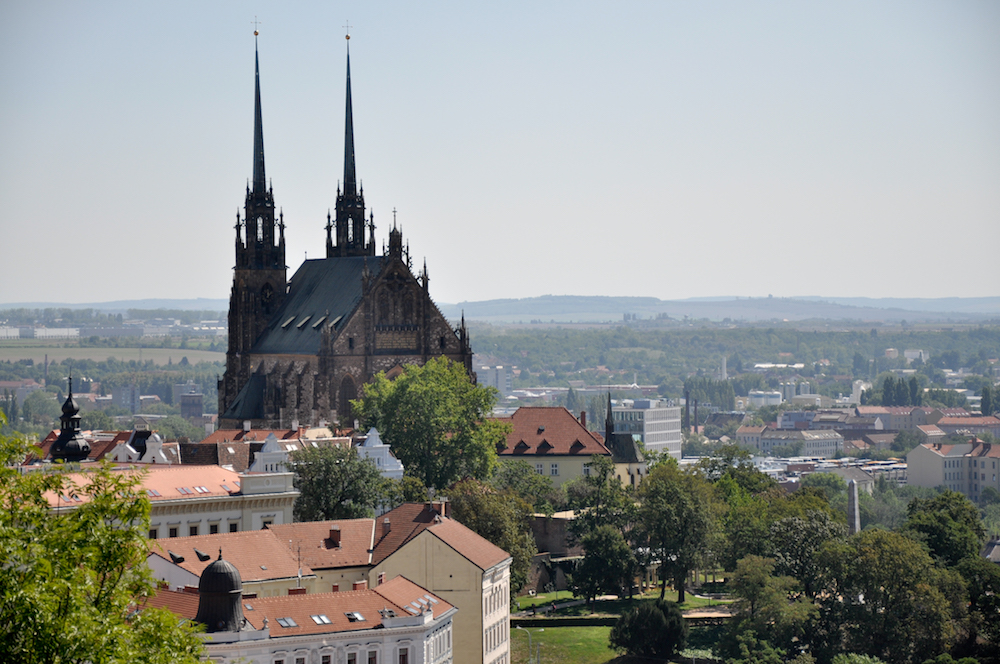Cathedral of St Peter and Paul, Brno. Image: Larsjuh under a CC license 