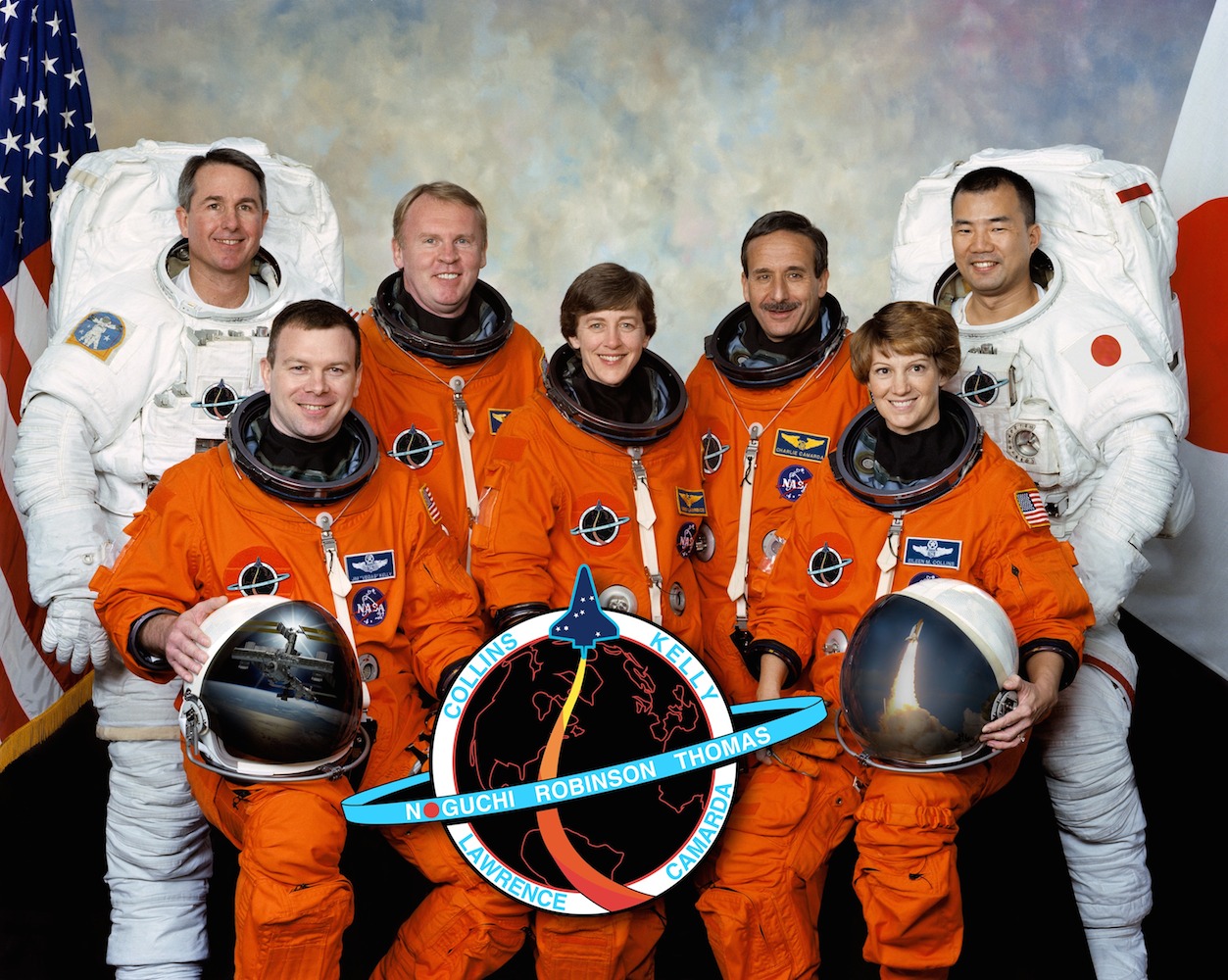 The team of STS-114, sent to space by NASA in July 2005