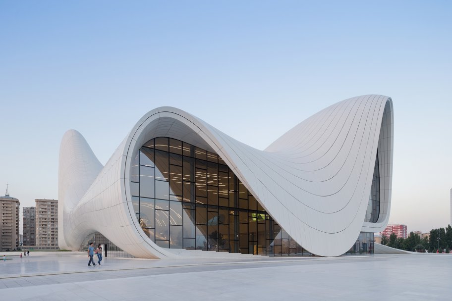 Heydar Aliyev Centre. Image: Iwan Baan/Zaha Hadid official site