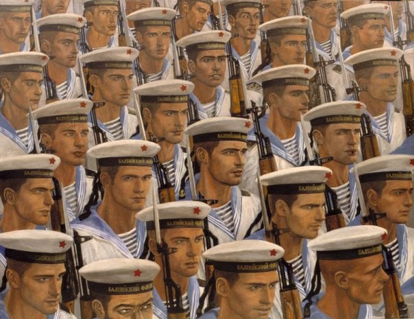 Sailors of the Baltic Fleet (1997-2000), by Georgy Guryanov