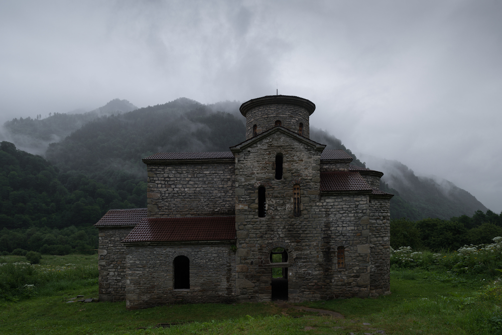 10th century Alanian church, Nizhny Arkhyz