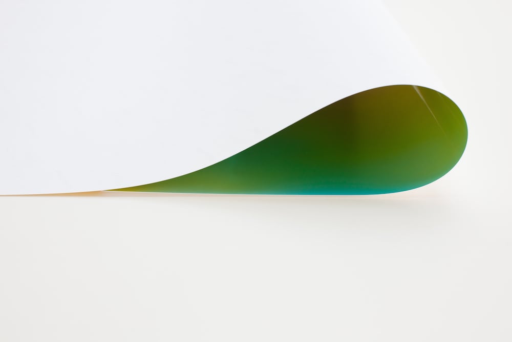 Wolfgang Tillmans, Paper Drop (Green) II (2011)