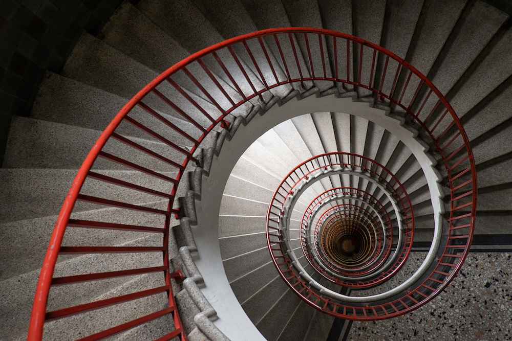 Neboticnik staircase. Image: Gert Swillens under a CC licence