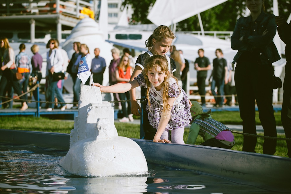 The White Nights festival. Photograph: Alexey Ponomarchuk