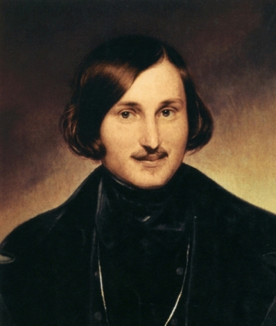Portrait of Nikolai Gogol by Fyodor Moller (1841)