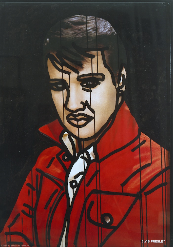 Elvis Presley by Keith Haring (1981). Image: courtesy of Vladimir Antonichuk