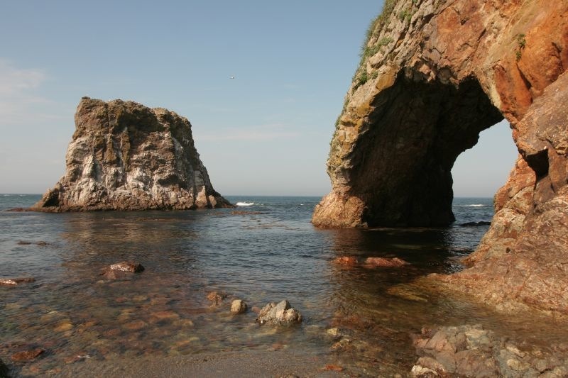 The southwestern side of Sakhalin's coastline. Photograph: Wikimedia Commons