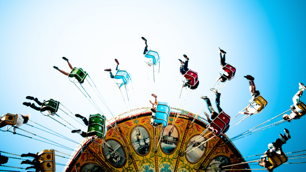 Santa Cruz boardwalk. Photograph: Thomas Hawk under a CC licence