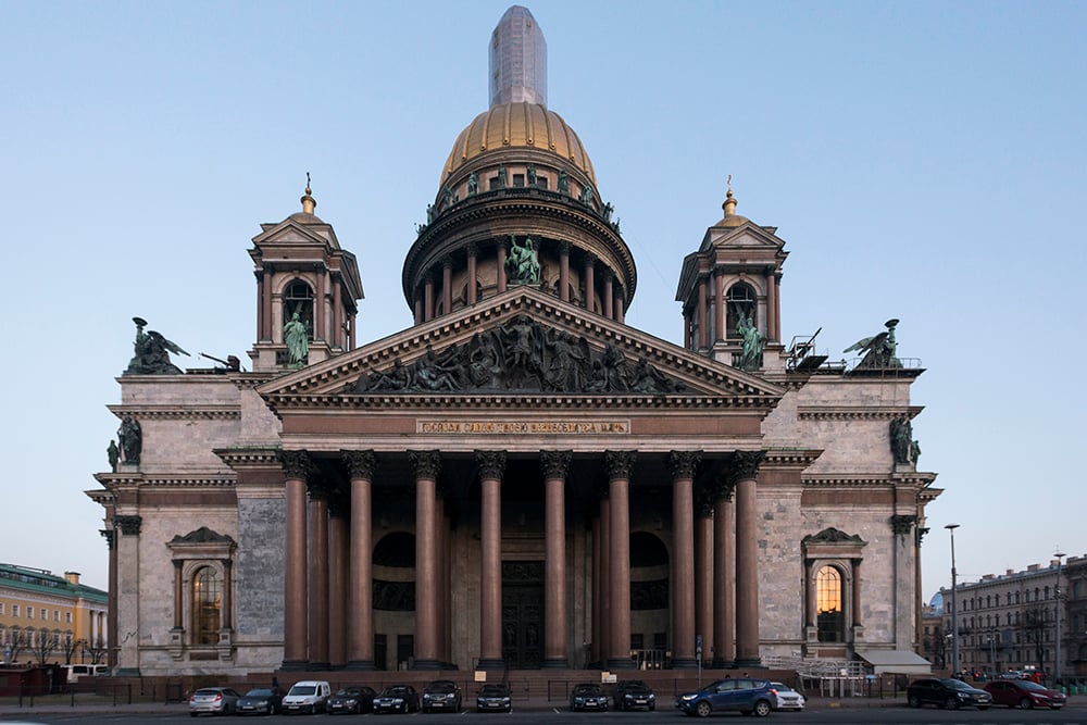 St Isaac’s Cathedral. Image: Egor Rogalev 