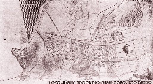 General plan for Magnitogorsk (1931), by Ernst May