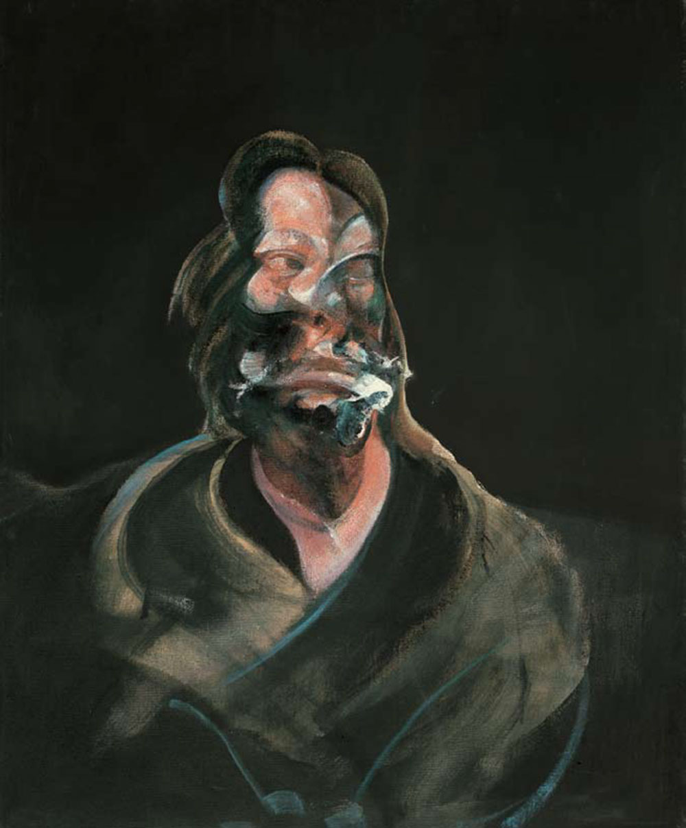 Francis Bacon, <em>Portrait of Isabel Rawsthorne</em>, 1966. Courtesy of State Hermitage Museum.