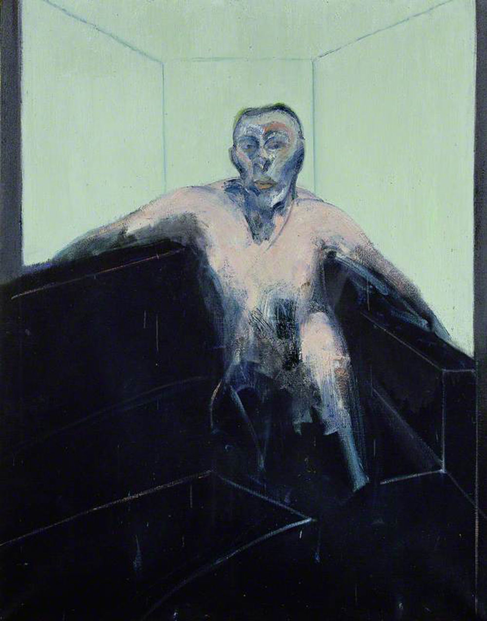 Francis Bacon, <em>Study for Portrait of P.L. No2</em>, 1957. Courtesy of The Estate of Francis Bacon