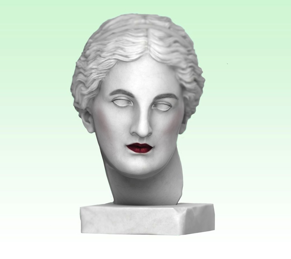 Make up trends on ancient statues