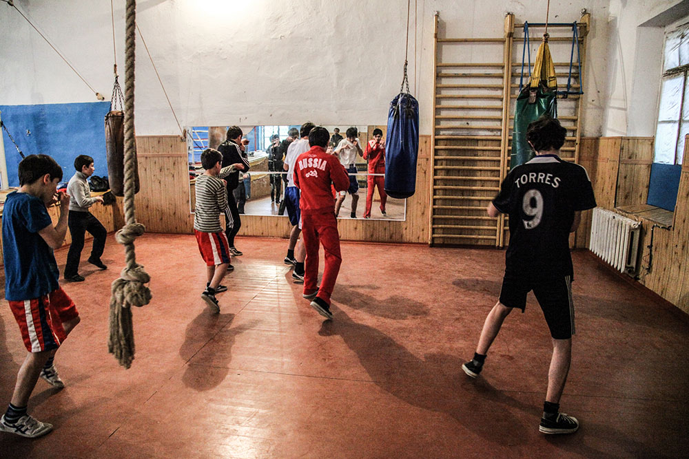 Boxing Training (Sukhumi, Abkhazia)