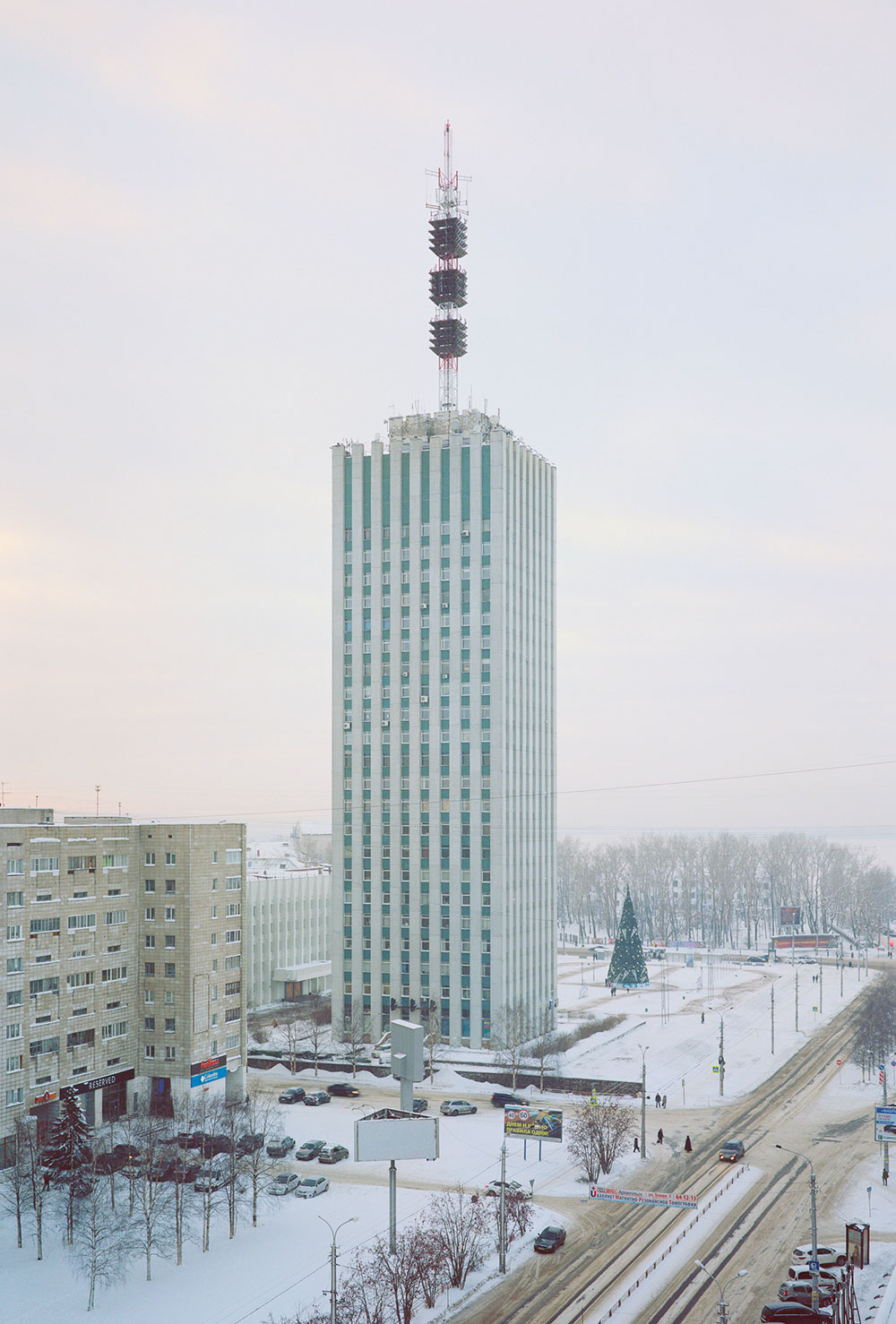 “Arkhangelsk is located just outside the Arctic Circle,” says Rogalev. “It doesn’t have the Polar night, but still it’s a very representative example of a northern city.”