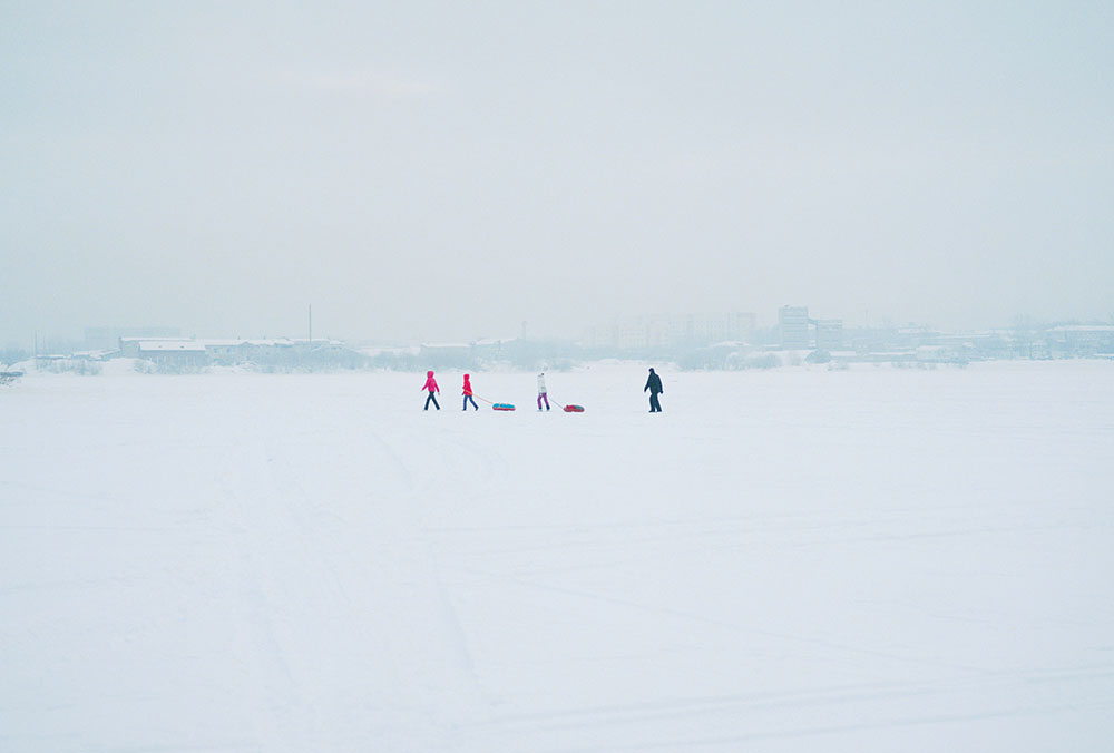 Thick snow in winter transforms the appearance of the city, turning it into a strange cross between a children’s playground and a desolate wilderness.