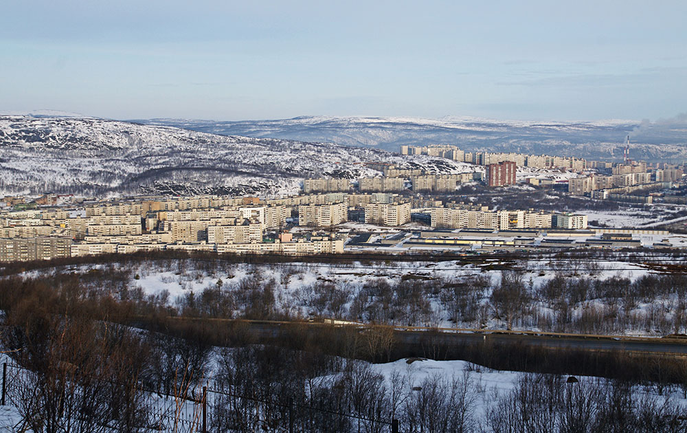 Murmansk from the Omni Hotel (image under a CC licence)
