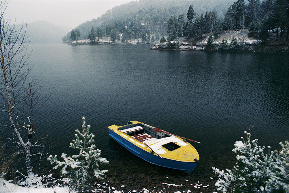 Siberian landscape, artwork from Klammklang’s Siberian Loner by Nikita Bondarev (Photo: Pavel Limonov)