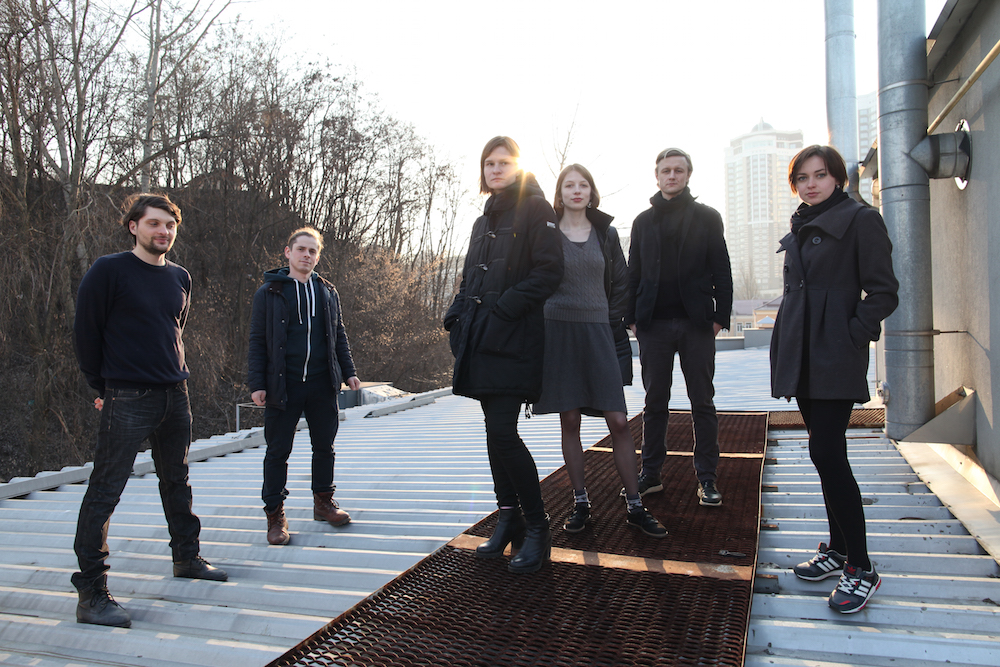 VCRC team, left to right: Serhiy Klymko, Oleksiy Radynski, Lesya Kulchinska, Yustyna Kravchuk, Vasyl Cherepanyn, Natalya Neshevets