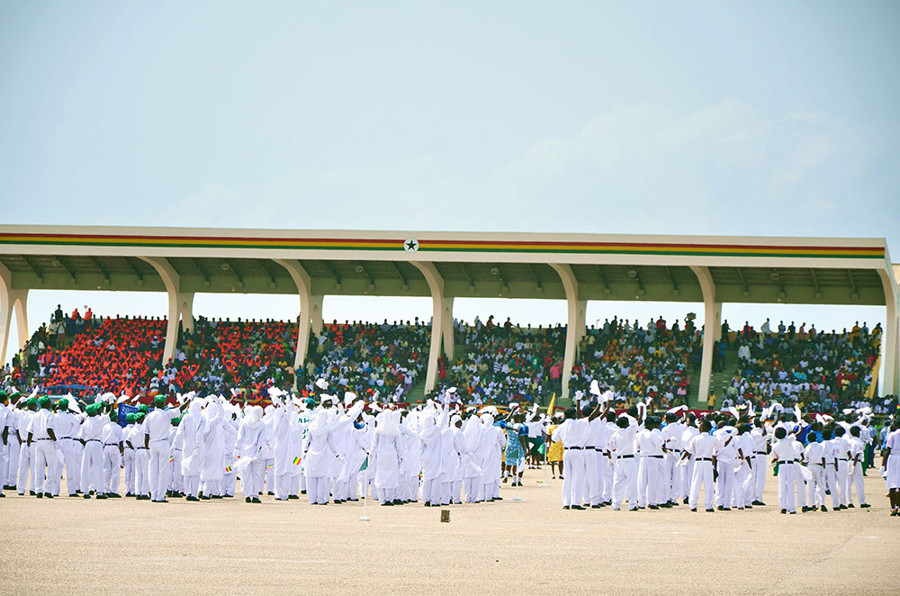 54th anniversary of Ghanaian independence on Independence Square, 2011 Image: Ben Sutherland