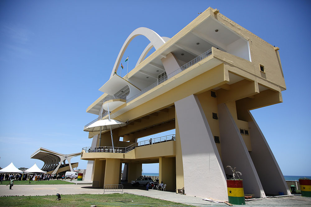 Independence Square, Accra. Image: CC Chapman under a CC licence