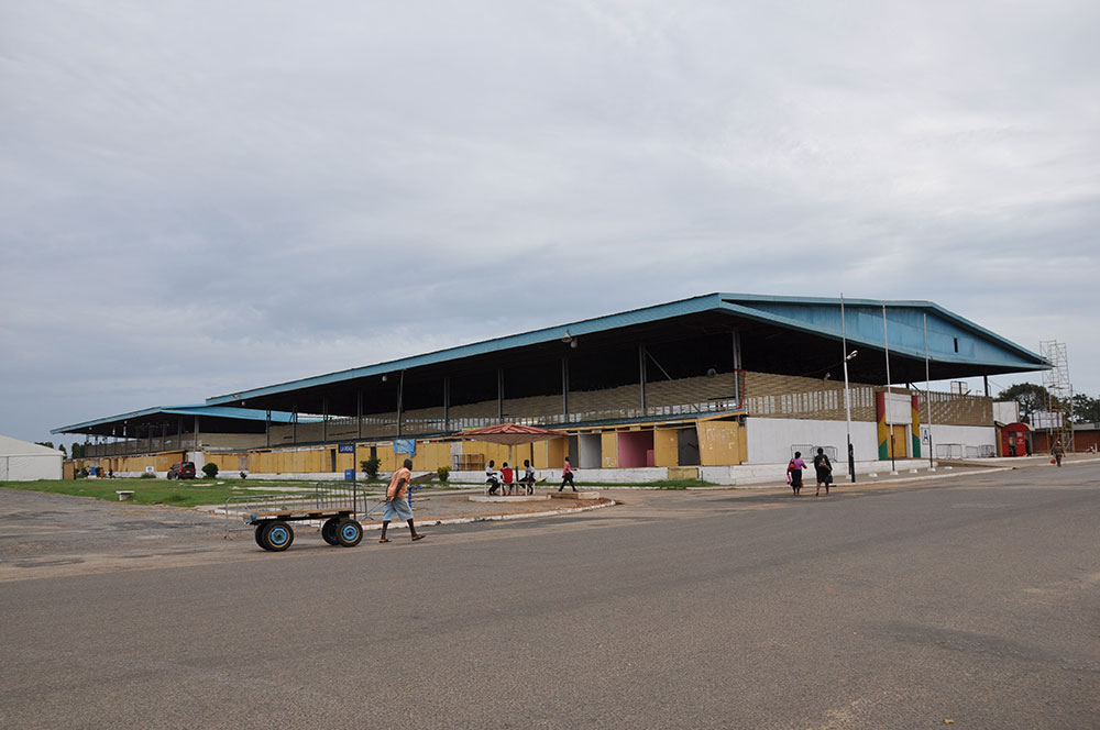 Exhibition pavilion built for the 1967 International Trade Fair, Accra (Image: Łukasz Stanek)