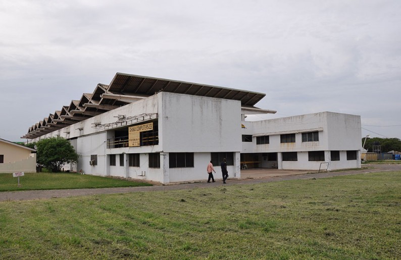 Exhibition pavilion built for the 1967 International Trade Fair, Accra (Image: Łukasz Stanek)