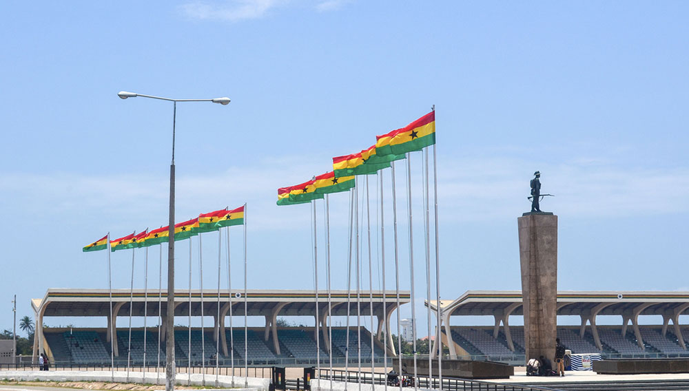 Independence Square, Accra. Image: Jbdodane under a CC licence