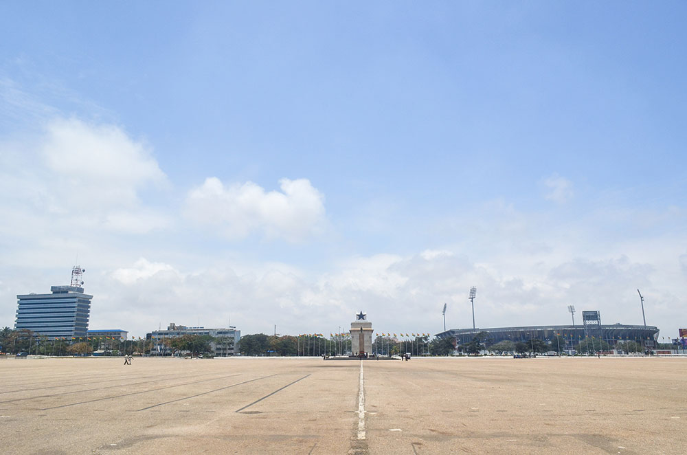 Independence Square, Accra. Image: Jbdodane under a CC licence