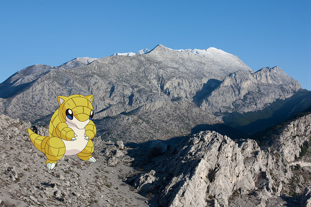 Biokovo Mountain, Makarska. Original image: LCarevic under a CC licence.