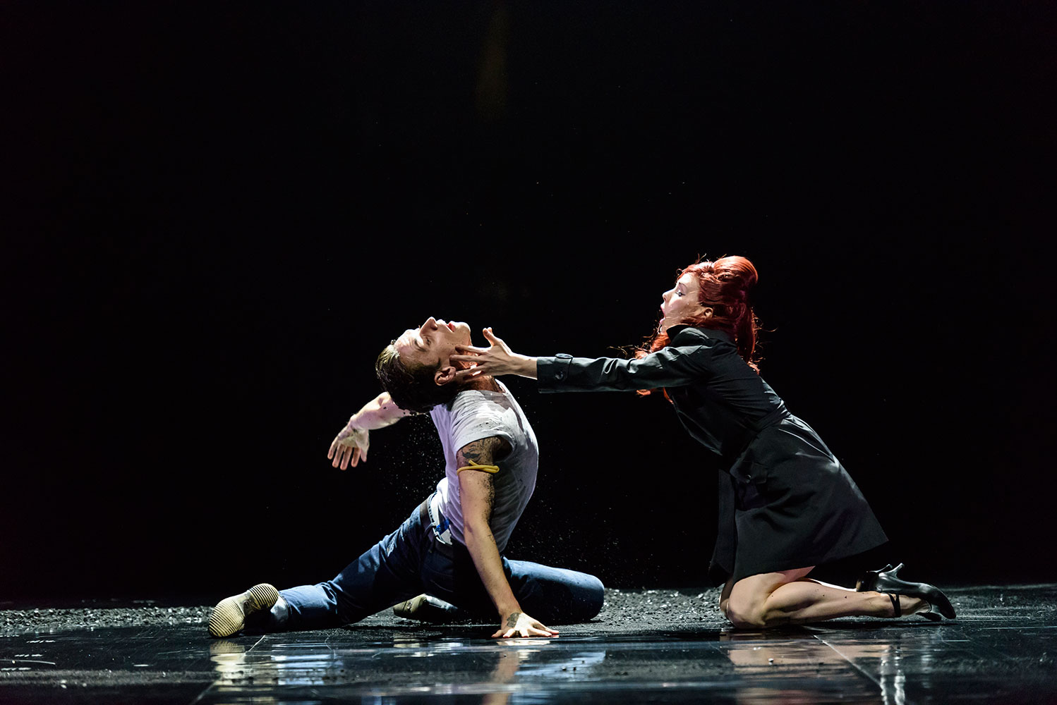 Natalia Osipova and Sergei Polunin performing at Sadlers Wells in 2016. Image: Bill Cooper