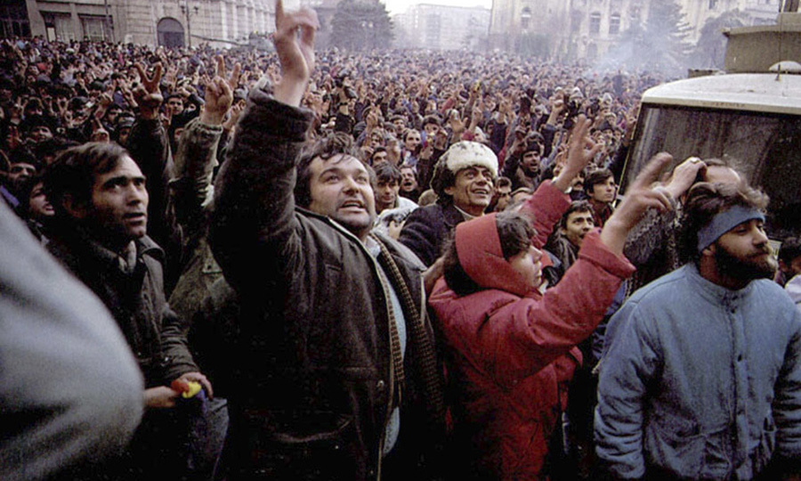 1989 Romanian revolution. Image: Denoel Paris under a CC licence