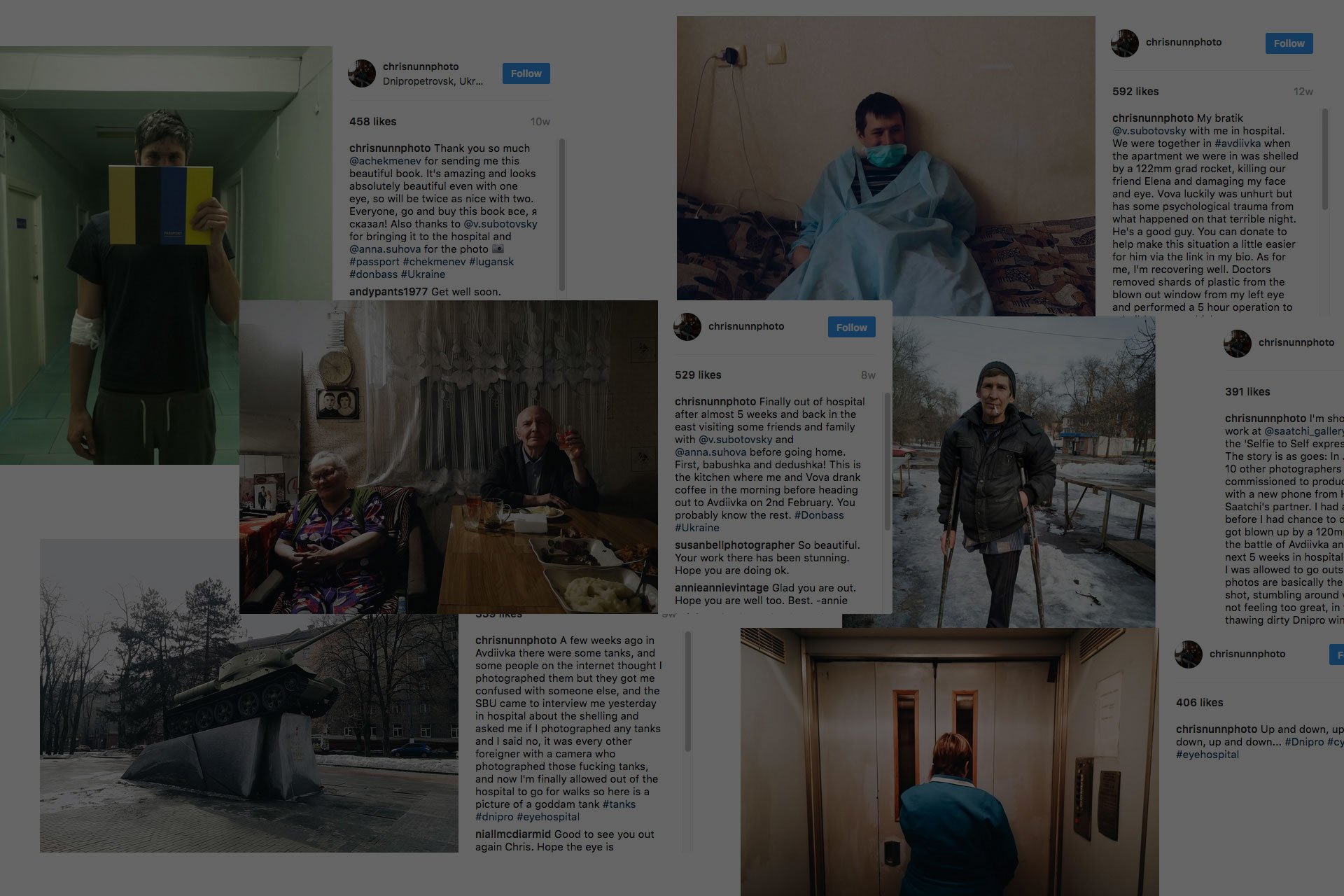 War on Instagram: merging conflict and everyday life in Christopher Nunn's photos of Ukraine