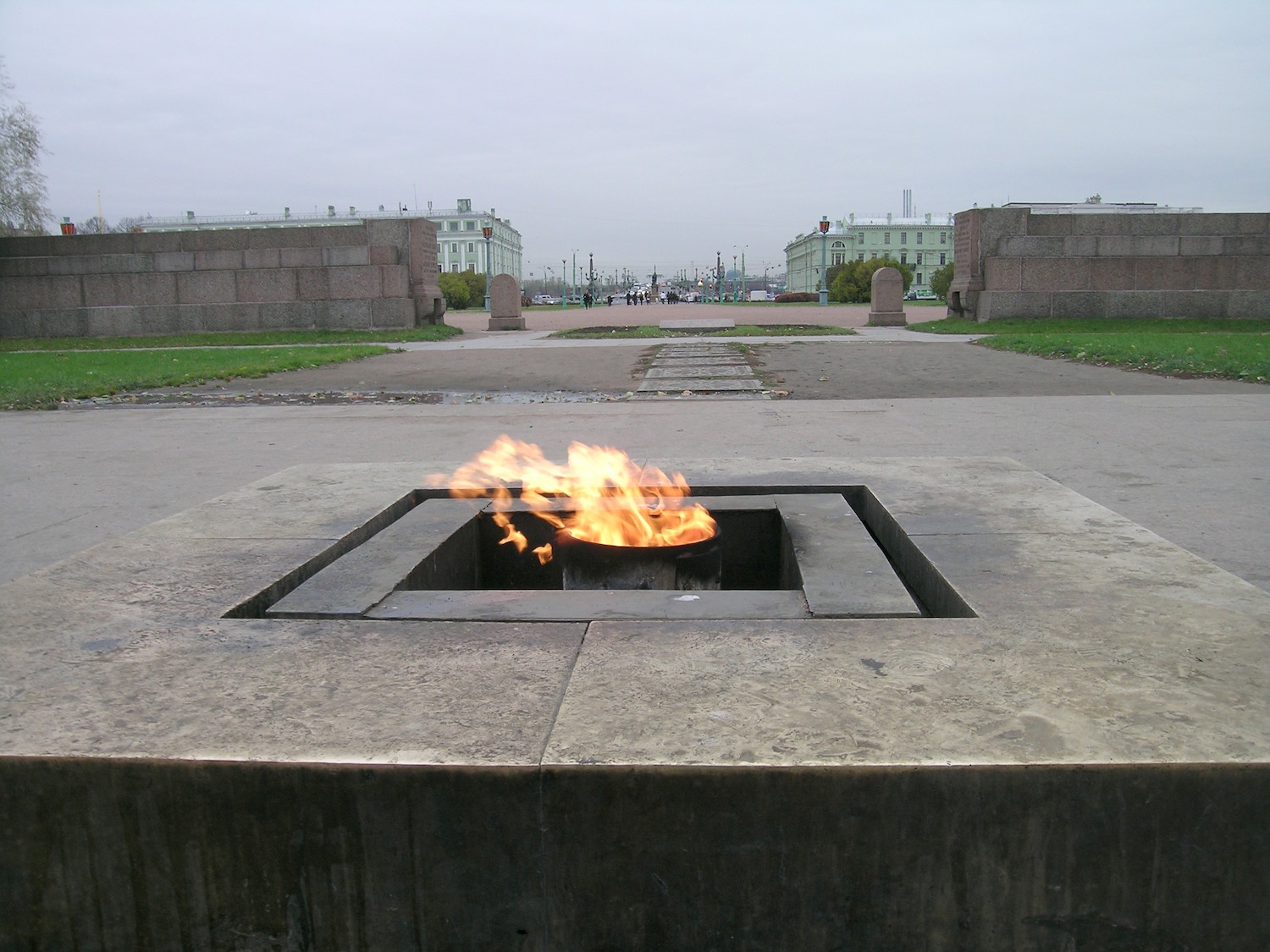 The Eternal Flame on the Field of Mars in St Petersburg