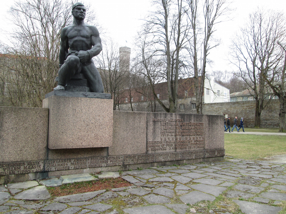 Tallinn’s Monument to Workers and Unionists Killed in the 1919. Image: Owen Hatherley
